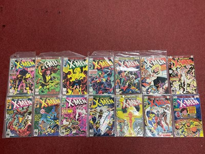 Lot 913 - Fourteen Marvel The X-Men (1st Series) comics....