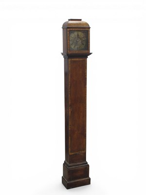 Lot 1513 - An XVIII Century Style Inlaid Walnut Eight Day...