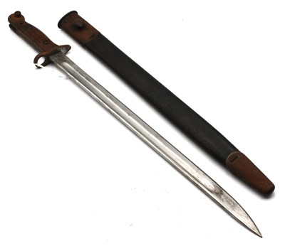 Lot 419 - WWI Unit Marked Pattern 1907 Bayonet by...