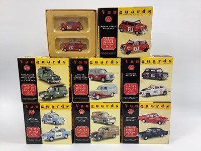 Lot 591 - Fourteen 1:43rd scale diecast model cars and...