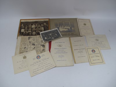Lot 677 - Arsenal 1934 Autographed Eight-Page Dinner...