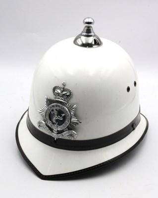 Lot 464 - Isle of Man Police Custodian Cromwell Helmet,...