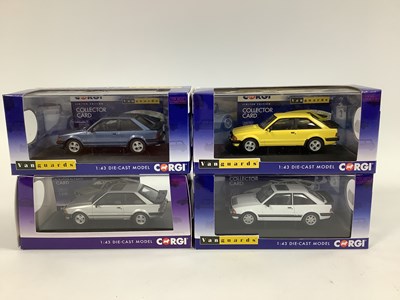 Lot 664 - Four Corgi Vanguards 1:43rd scale diecast...