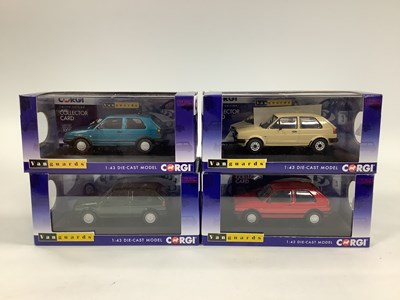 Lot 669 - Four Corgi Vanguards 1:43rd scale diecast...