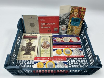 Lot 367 - Nine Royal Mint Bunc Coin Packs, includes...