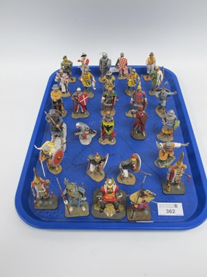 Lot 362 - Del Prado Handpainted Metal Military Figures,...