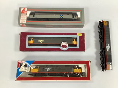 Lot 645 - Four 00 gauge diesel locomotives: a boxed Lima...