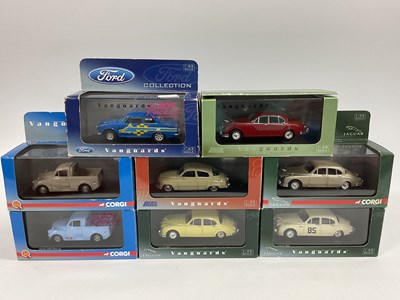 Lot 609 - Eight Vanguards 1:43rd Scale Diecast Model...