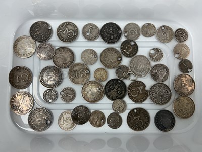 Lot 487 - Collection Of GB Maundy Coins And Groats,...