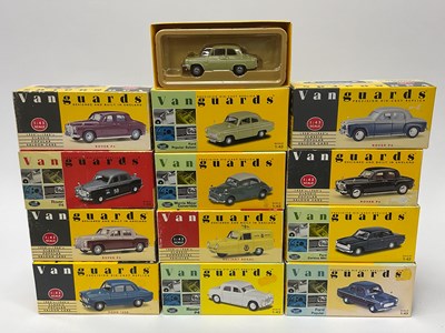 Lot 559 - Twelve Vanguards 1:43rd scale diecast model...