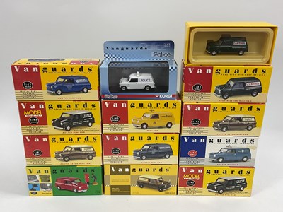 Lot 775 - Twelve Vanguards 1:43rd scale diecast model...