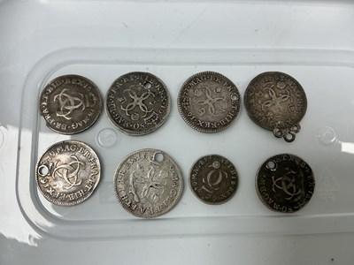 Lot 515 - Eight Charles II Silver Coins, includes a...