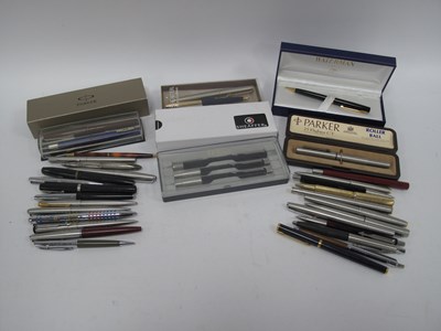 Lot 1285 - A Large Collection of Pens, to include various...