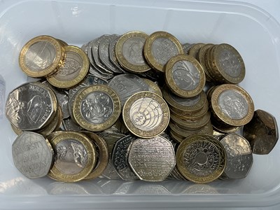 Lot 429 - Collection Of Redeemable 50p And £2 Coins,...