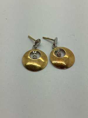 Lot 93 - A Pair of Modernist Style Single Stone Set...
