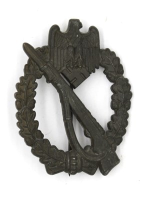 Lot 634 - WWII German Third Reich Infantry Assault Badge,...
