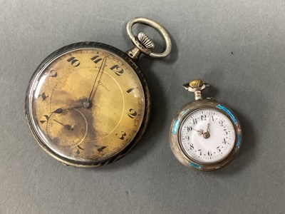 Lot 169 - A Decorative Vintage Enamel Highlighted...