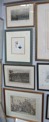 Lot 1479 - XIX Century Cruickshank Print, A Scene at The...