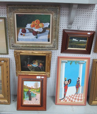 Lot 1487 - Peter Szumawski (Sheffield Artist) Acrylic on...