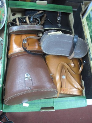 Lot 1057 - Binoculars; Nikon Travelite II, USSR 7x50,...