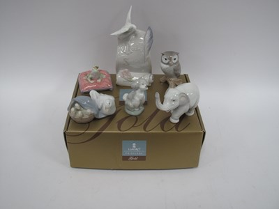 Lot 1182 - Lladro Privilege Salt and Pepper in Box,...