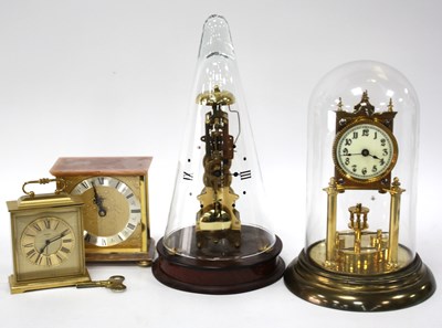 Lot 1398 - Franz Hermle (German) 791-081 Brass Skeleton...