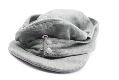 Lot 504 - WWII German Third Reich M43 Field Cap, Eagle...