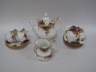 Lot 1228 - Royal Albert “Old Country Roses” pattern tea...