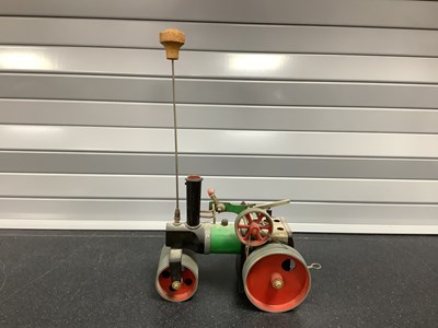 Lot 590 - A Mamod SR.1 Live Steam, Steam Roller, appears...