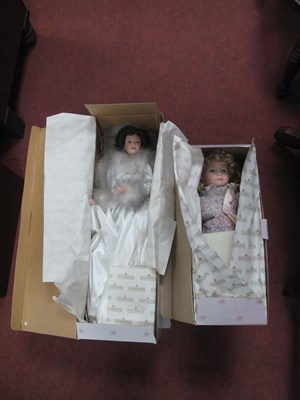 Lot 1365 - Seven boxed The Ashton Drake Galleries...