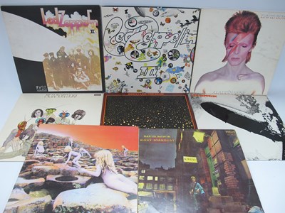 Lot 853 - Lot of Eight Original Pressing Classic Rock...