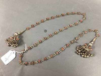 Lot 174 - A Vintage Middle Eastern Style Belt, with bell...