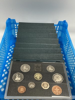 Lot 371 - Collection Of Ten Royal Mint Proof Year Sets,...