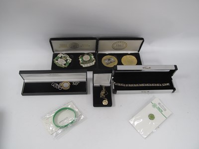 Lot 658 - Glasgow Celtic Pendant on Fine Chain, stamped '...