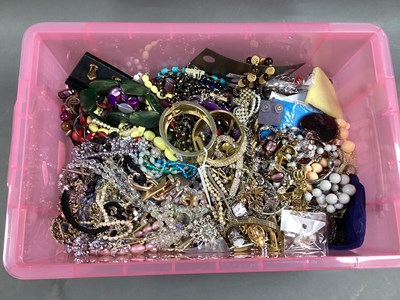 Lot 148 - A Mixed Lot of Assorted Costume Jewellery :-...