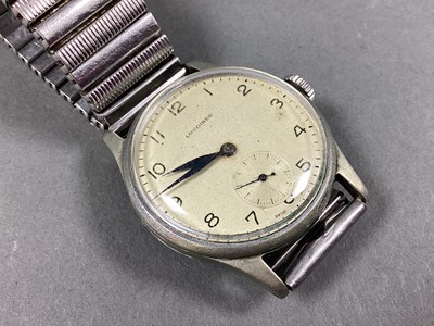 Lot 252 - Longines; A Vintage Gent's Wristwatch, the...