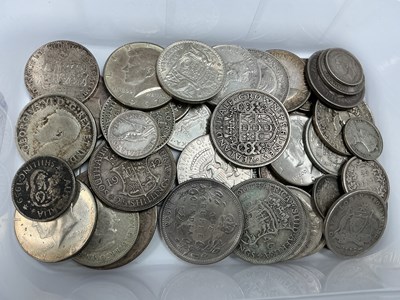 Lot 462 - Collection Of Silver World Coinage, includes...