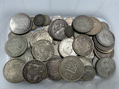 Lot 530 - Collection Of Silver World Coins, includes New...