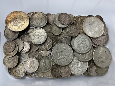 Lot 456 - Collection Of Silver World Coins, includes...