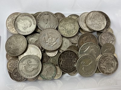 Lot 472 - Collection Of World Silver Coins, includes...