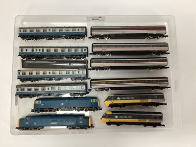 Lot 862 - A collection of Graham Farish N gauge,...