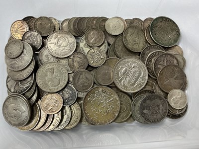 Lot 445 - Collection Of Silver World Coinage, includes...