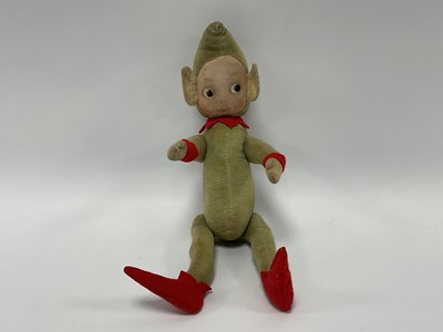Lot 808 - A Circa Mid XX Century Pixie Doll/Soft Toy,...