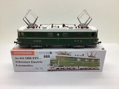 Lot 888 - A Boxed Kleinbahn 'HO' Scale Swiss Federal...