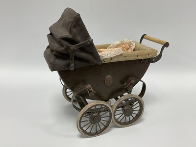 Lot 922 - A Wooden and Metal Construction Hand Painted...
