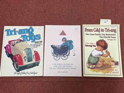 Lot 961 - Three Triang Toy Reference Books.