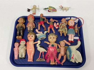 Lot 814 - A Selection of Celluloid items mostly made in...