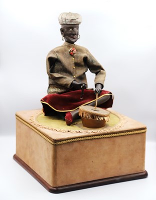 Lot 1435 - A French Automaton 'Turkish Smoker', the...