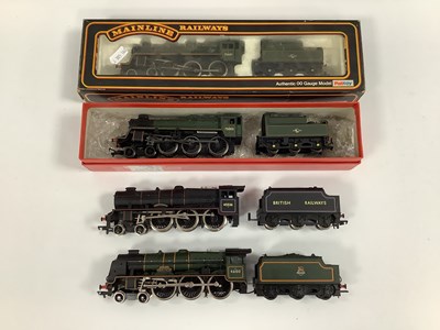 Lot 644 - Four 00 gauge 4-6-0 locomotives in BR liveries:...