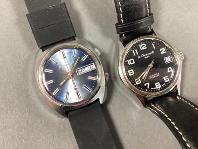 Lot 221 - Le Cheminant Alarm Automatic Gent's Wristwatch,...